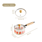 Tulip Saucepan With Lid 1800ml Nestasia