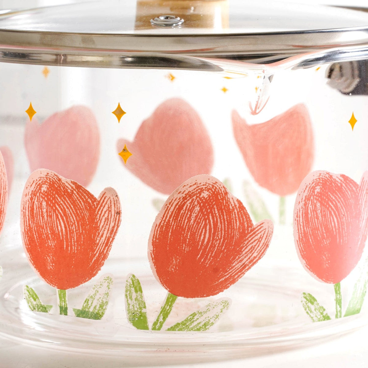 Tulip Saucepan With Lid 1800ml Nestasia
