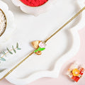Tulip Tassel Rakhi Gift Set Nestasia