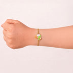 Tulip Tassel Rakhi Gift Set Nestasia