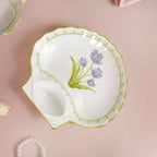 Tuscany Ceramic Section Plates Set Of 2 Nestasia
