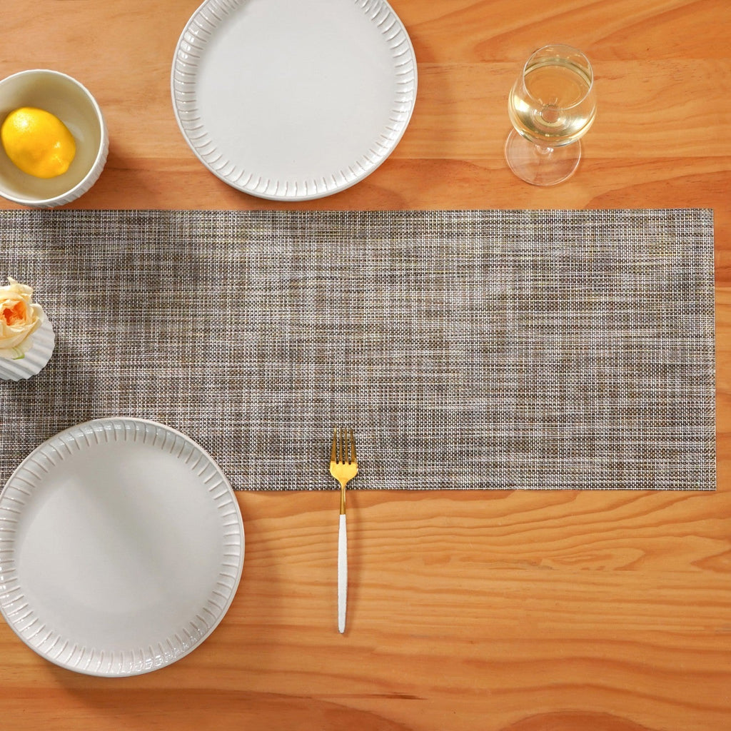 Textured Reversible Washable Table Runner 180x30cm Nestasia