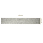 Reversible Washable Table Runner Grey 180x30cm Nestasia