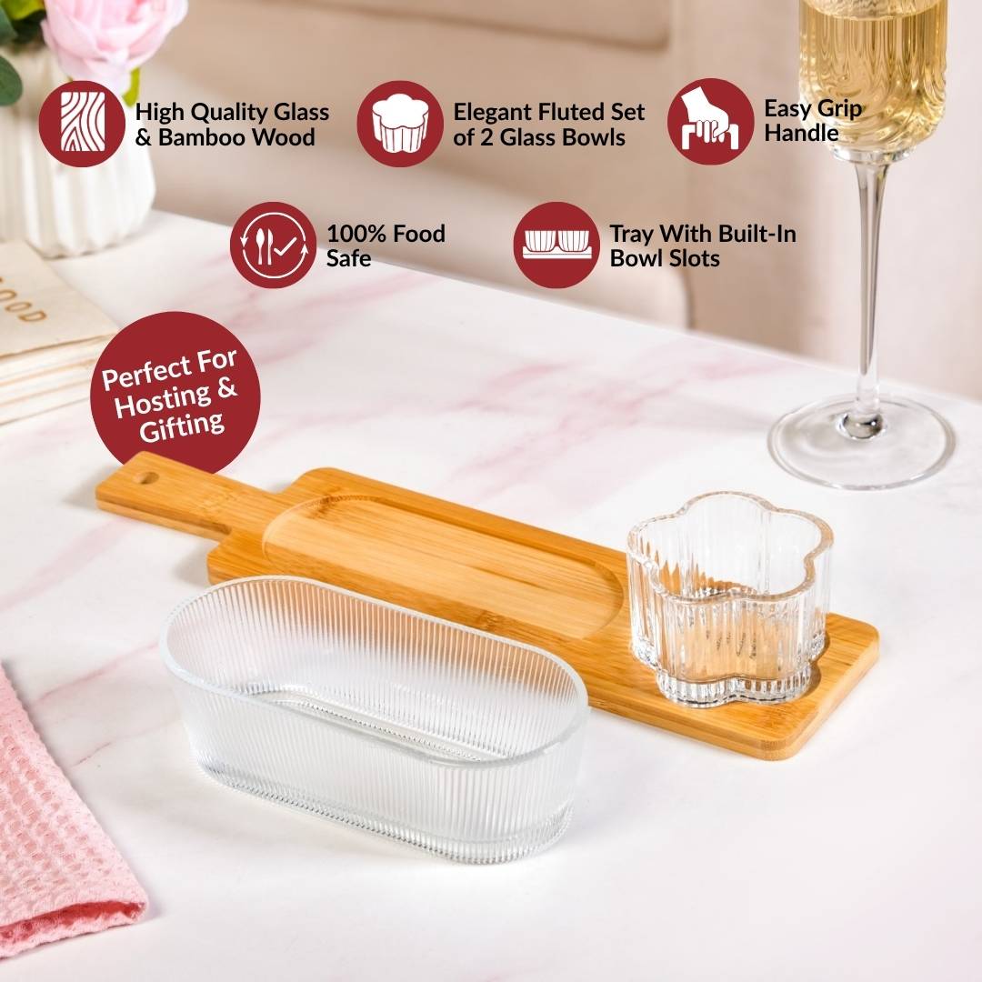 Twin Treat Platter Set Of 3 Nestasia