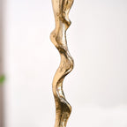 Twirl Table Candle Holder Set Of 2 Gold Nestasia