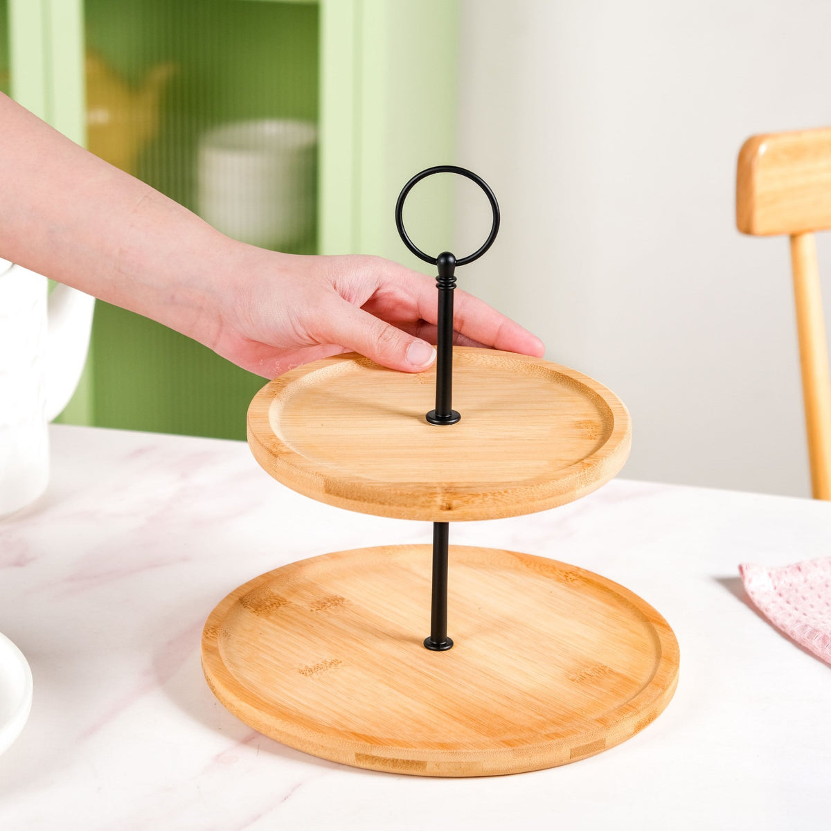 Two Tier Party Dessert Stand Nestasia