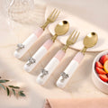 Tropical Soft Girl Cutlery Set Of 4 Nestasia