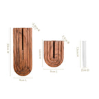 U Shaped Hydroponic Test Tube Wall Planter Set Of 2 Nestasia