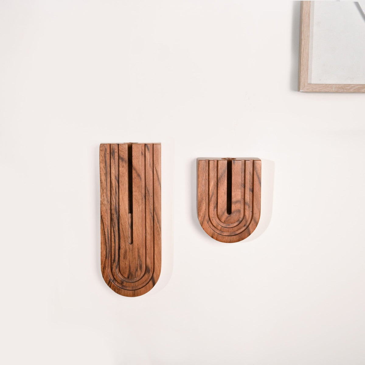 U Shaped Hydroponic Test Tube Wall Planter Set Of 2 Nestasia