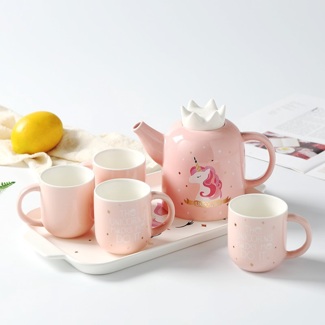 Unicorn Tea Set Nestasia