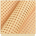 Cane Webbing Roll Beige Rattan Mesh for Furniture and DIY Craft 3FT