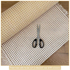 Multipurpose Cane Webbing Roll for Chair Restoration, Crafting, and Interior Styling