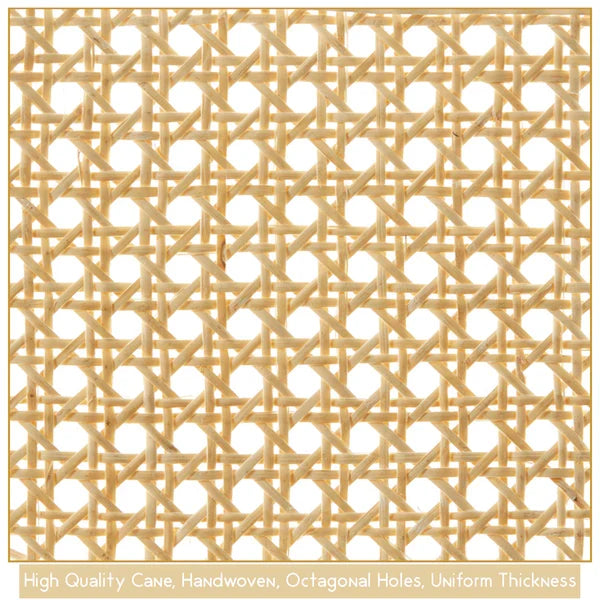 Multipurpose Cane Webbing Roll for Chair Restoration, Crafting, and Interior Styling