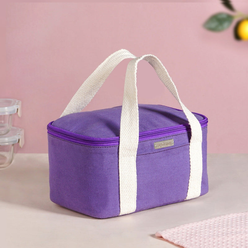 Urban Daily Insulated Everyday Lunch Bag In Purple Nestasia