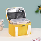 Urban Daily Insulated Yellow Lunch Bag For Work Nestasia