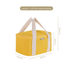 Urban Daily Insulated Yellow Lunch Bag For Work Nestasia