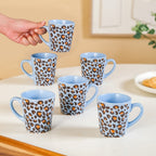 Urban Safari Set Of 6 Coffee Mug 220ml Nestasia