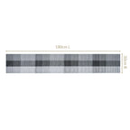 Urban Stripes Reversible Grey Table Runner 180x30cm Nestasia