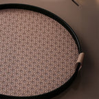 Urban Weave Multipurpose Round Tray Taupe Nestasia