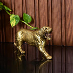 Brass Roaring Tiger Statue Vedansh Craft