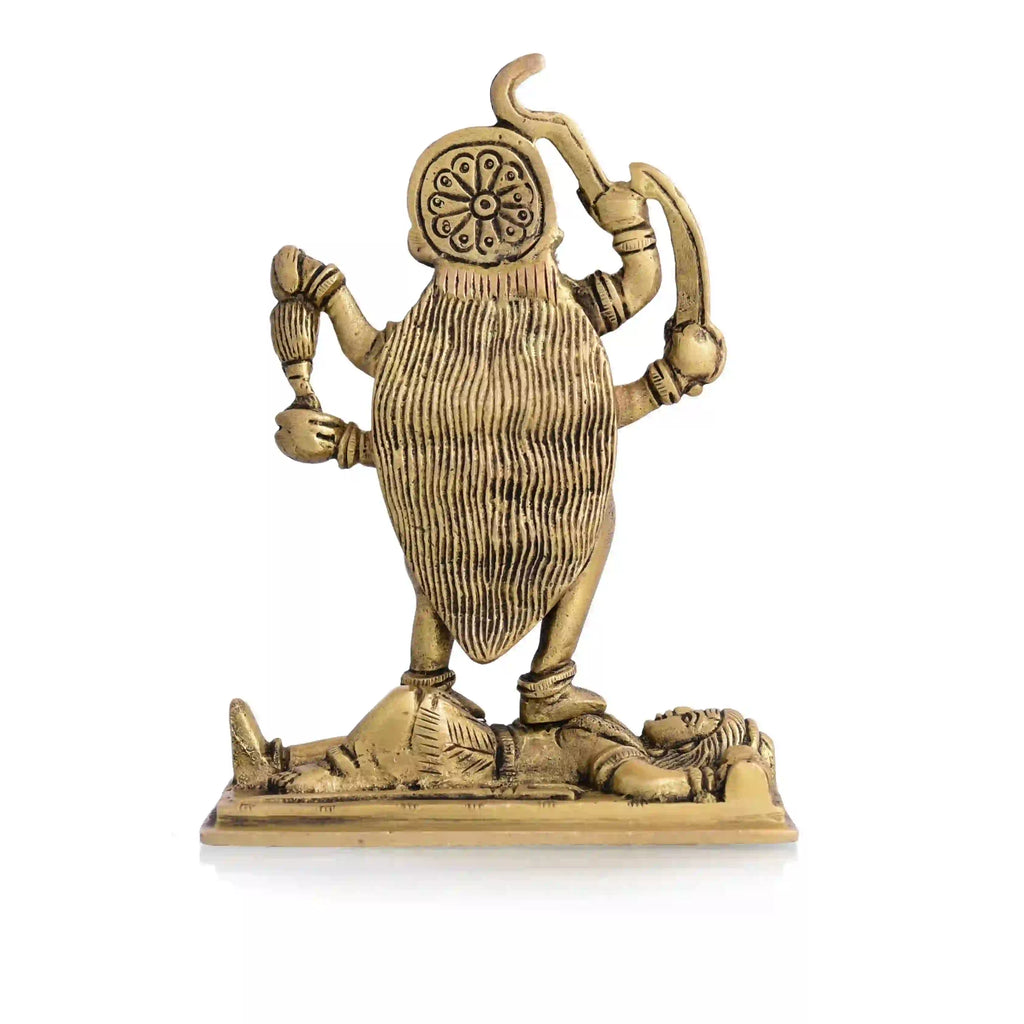 Brass Standing Kali Maa Idol Vedansh Craft