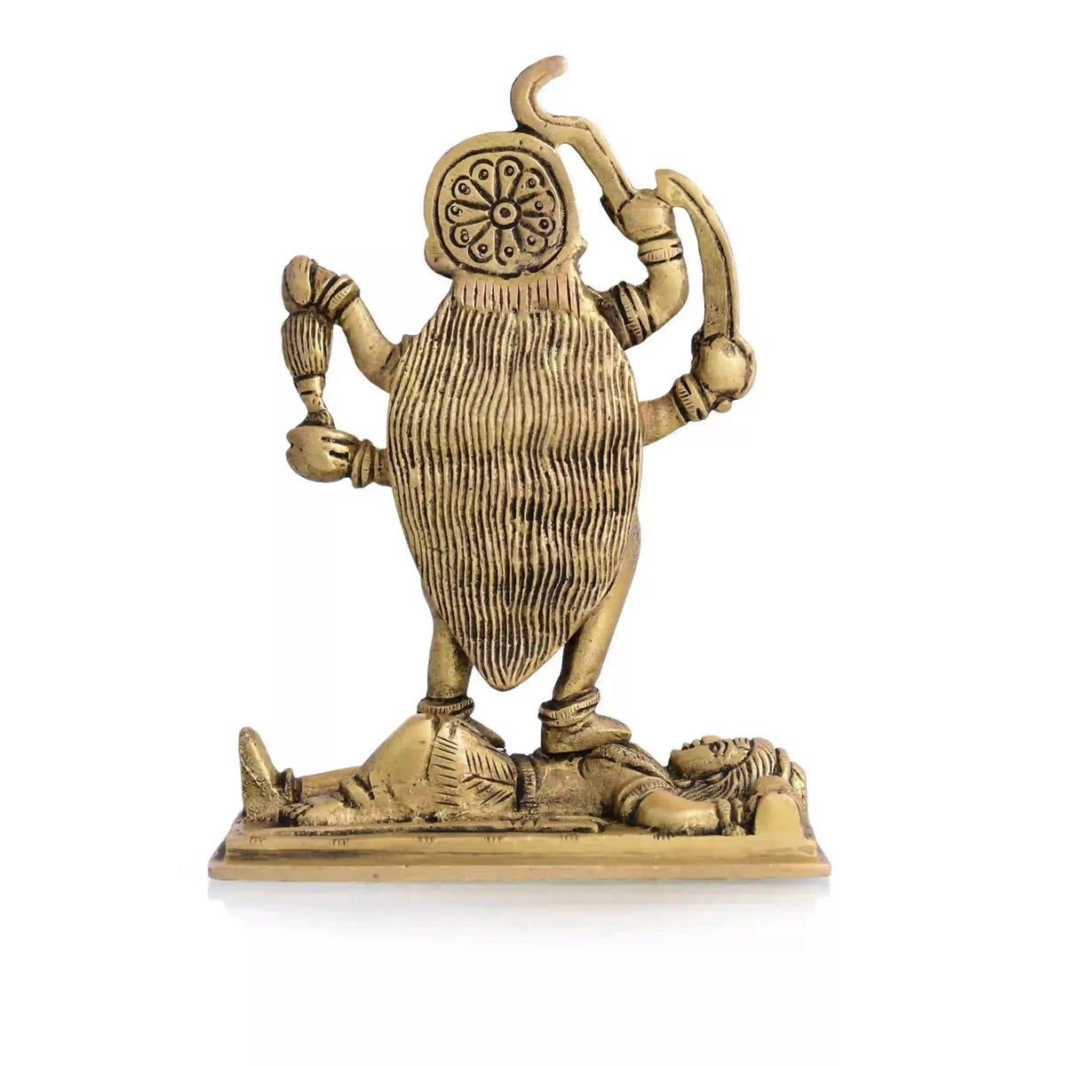 Brass Standing Kali Maa Idol Vedansh Craft