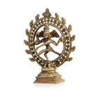 Brass Nataraja Dancing Shiva (6 Inch) Vedansh Craft