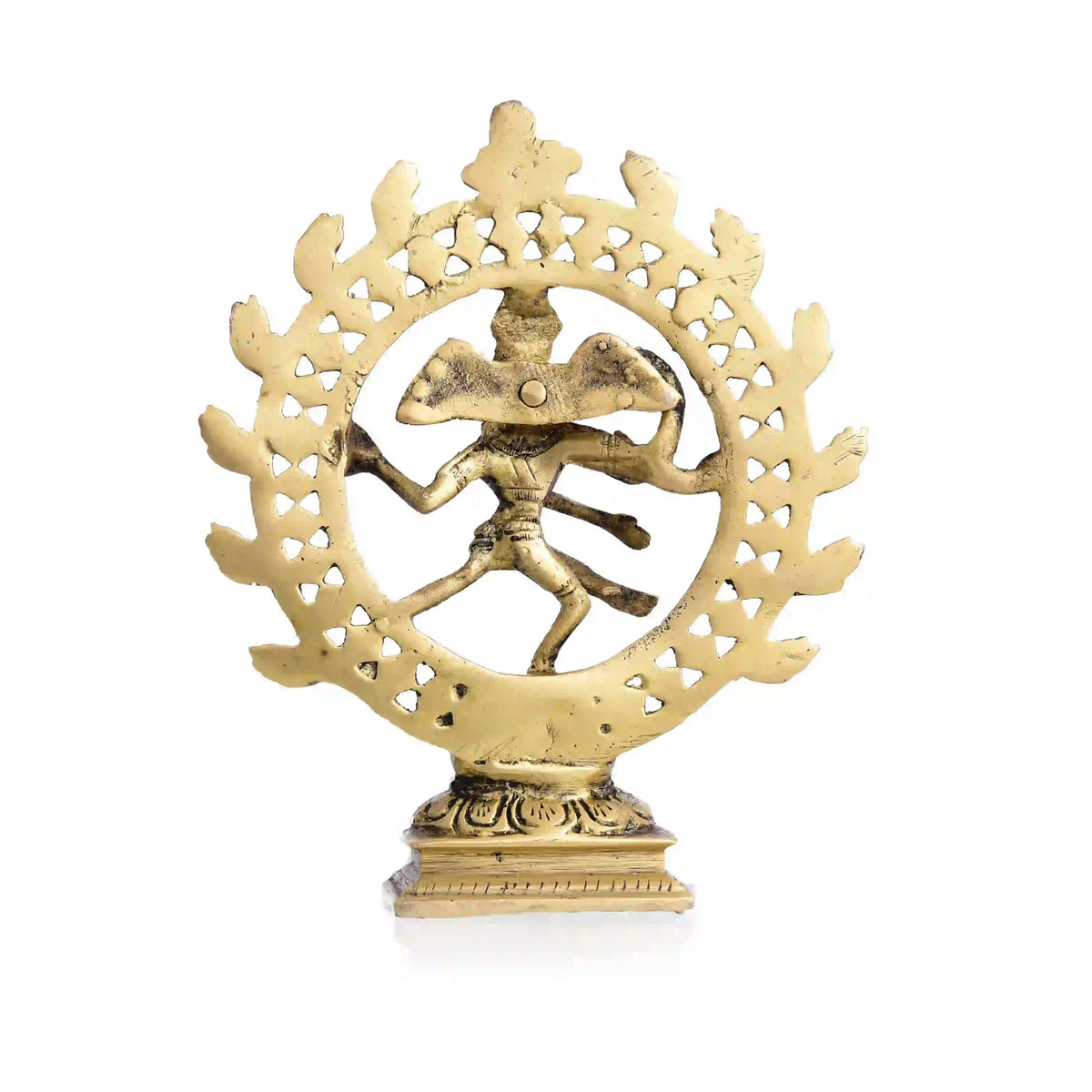 Brass Nataraja Dancing Shiva (6 Inch) Vedansh Craft