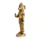 Brass Standing Hanuman Superfine Idol (5.3 Inch) Vedansh Craft