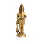 Brass Standing Hanuman Superfine Idol (5.3 Inch) Vedansh Craft
