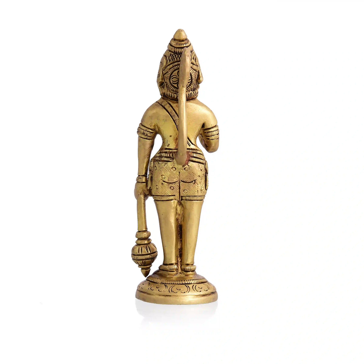 Brass Standing Hanuman Superfine Idol (5.3 Inch) Vedansh Craft