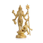 Brass Superfine Standing Mahalasa Narayani Idol (5.3 Inch) Vedansh Craft