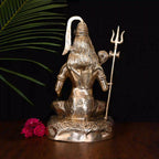 Brass Sitting Lord Shiva Idol (18.5 Inch) Vedansh Craft