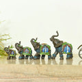 Polyresin Elephant Family Set Vedansh Craft