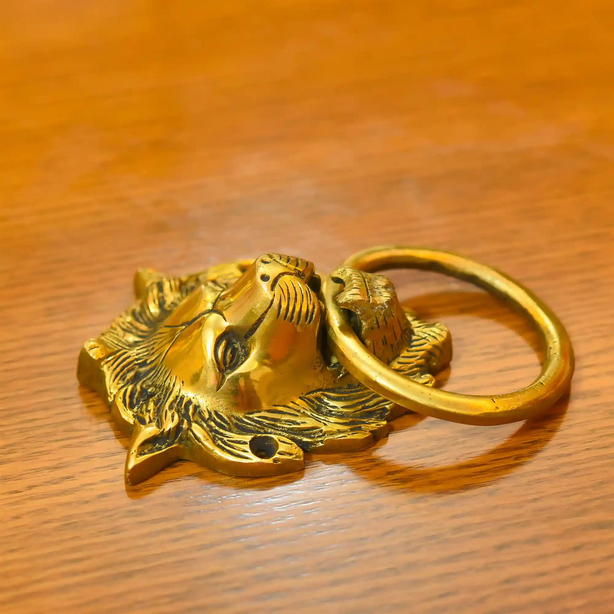 Brass Lion Door Knocker Vedansh Craft