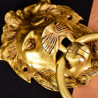 Brass Lion Door Knocker Vedansh Craft