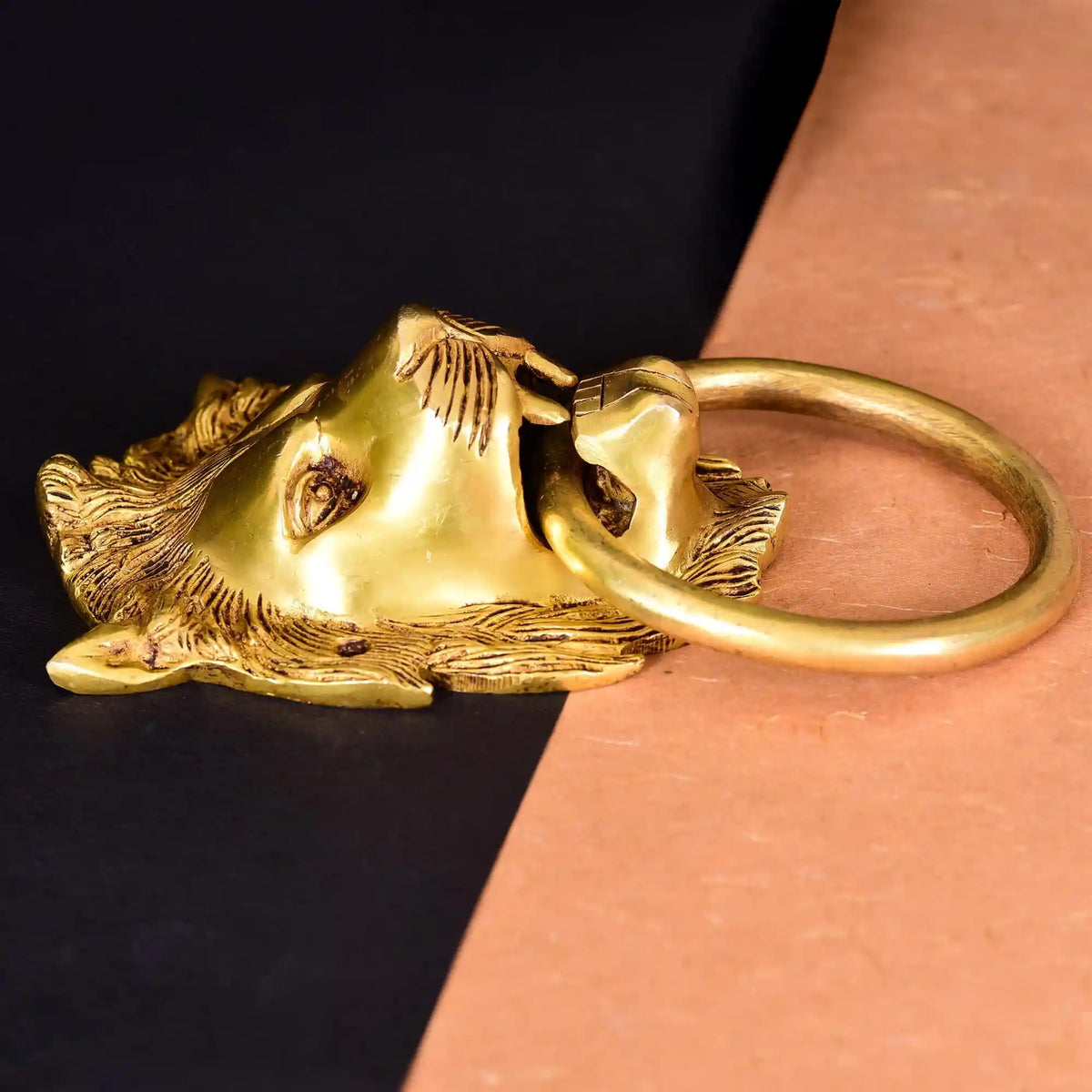 Brass Lion Door Knocker Vedansh Craft