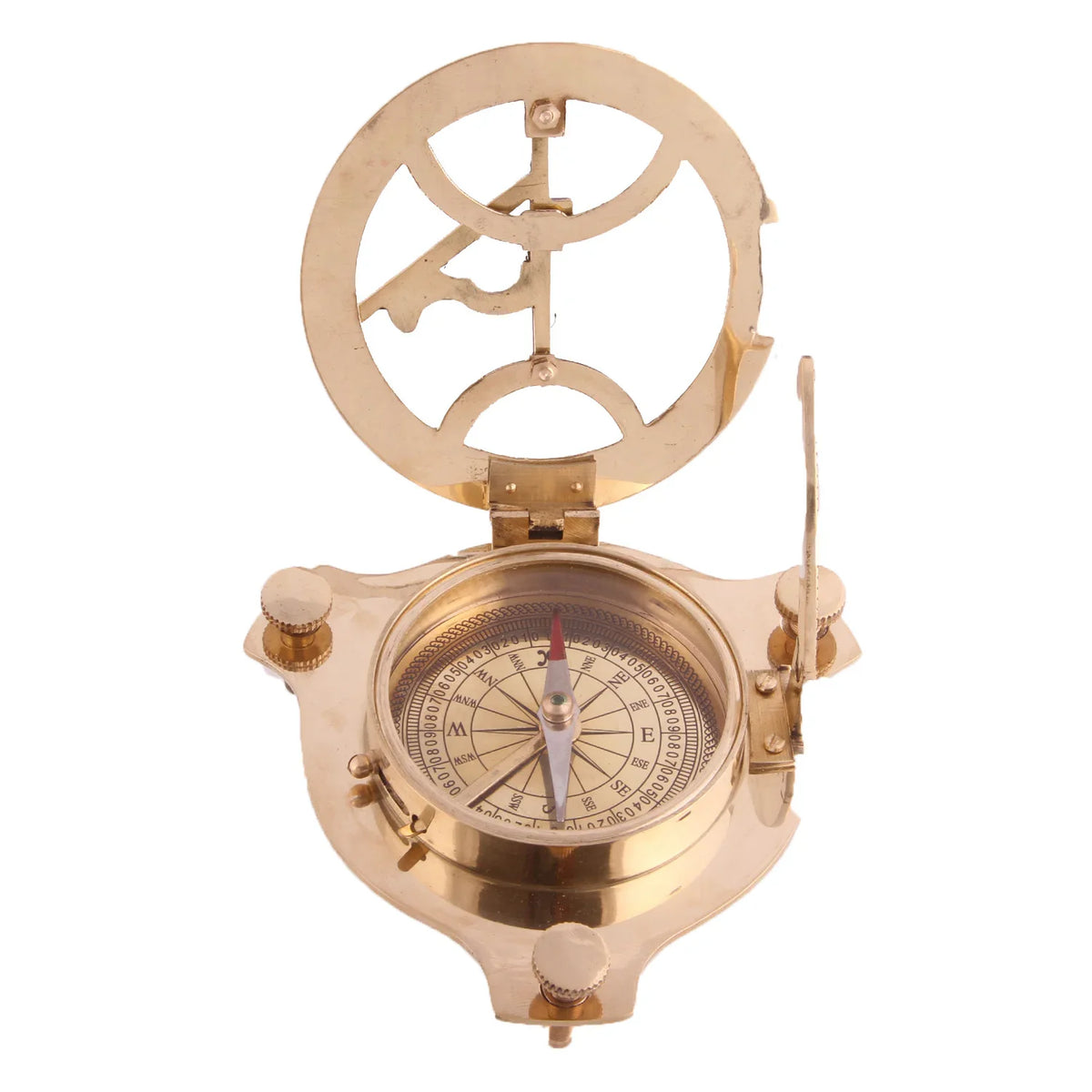 Brass Sundial Compass Vedansh Craft
