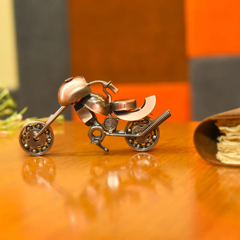 Metal Handmade Miniature Bike (3 Inch) Vedansh Craft