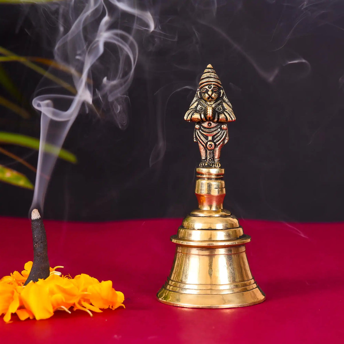 Brass Hanuman Handbell Vedansh Craft