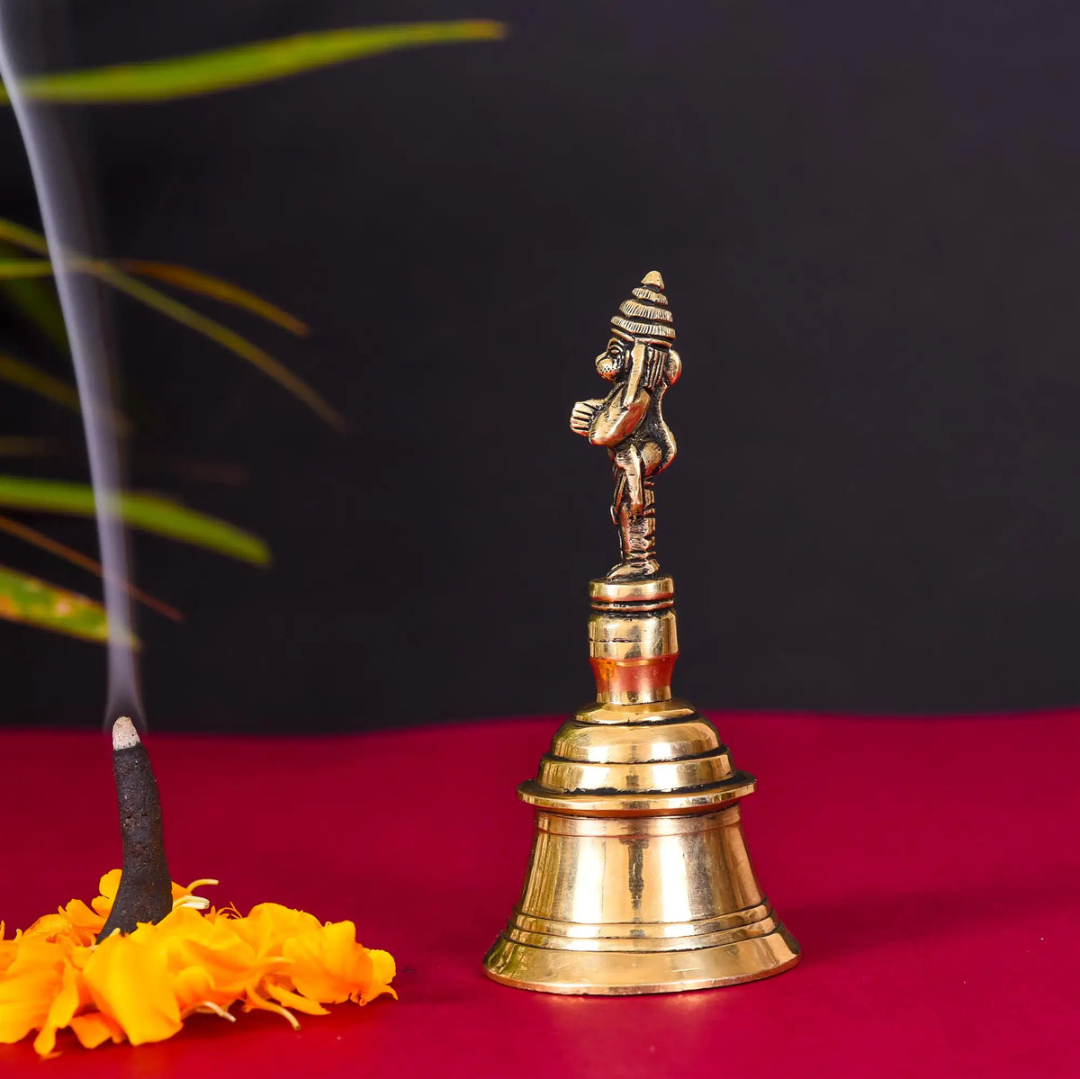 Brass Hanuman Handbell Vedansh Craft