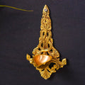 Brass Ethnic Carved Hanging Diya (8 Inch) Vedansh Craft