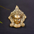 Brass Durga Face Wall Hanging (7 Inch) Vedansh Craft