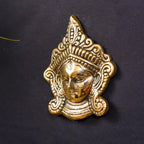 Brass Durga Face Wall Hanging (7 Inch) Vedansh Craft