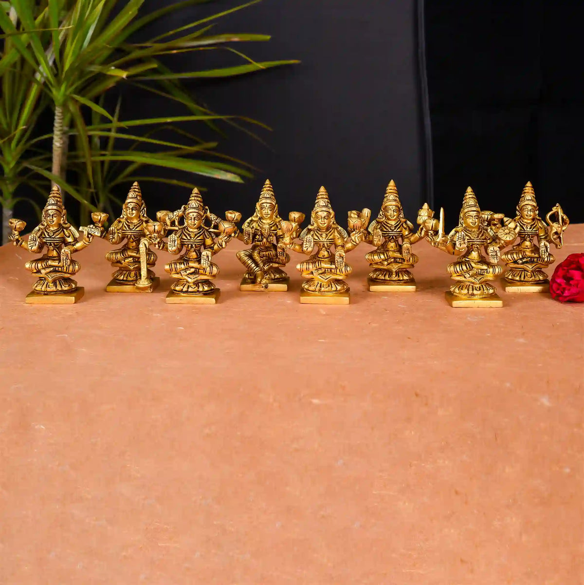 Brass Superfine Ashtalakshmi Set Vedansh Craft