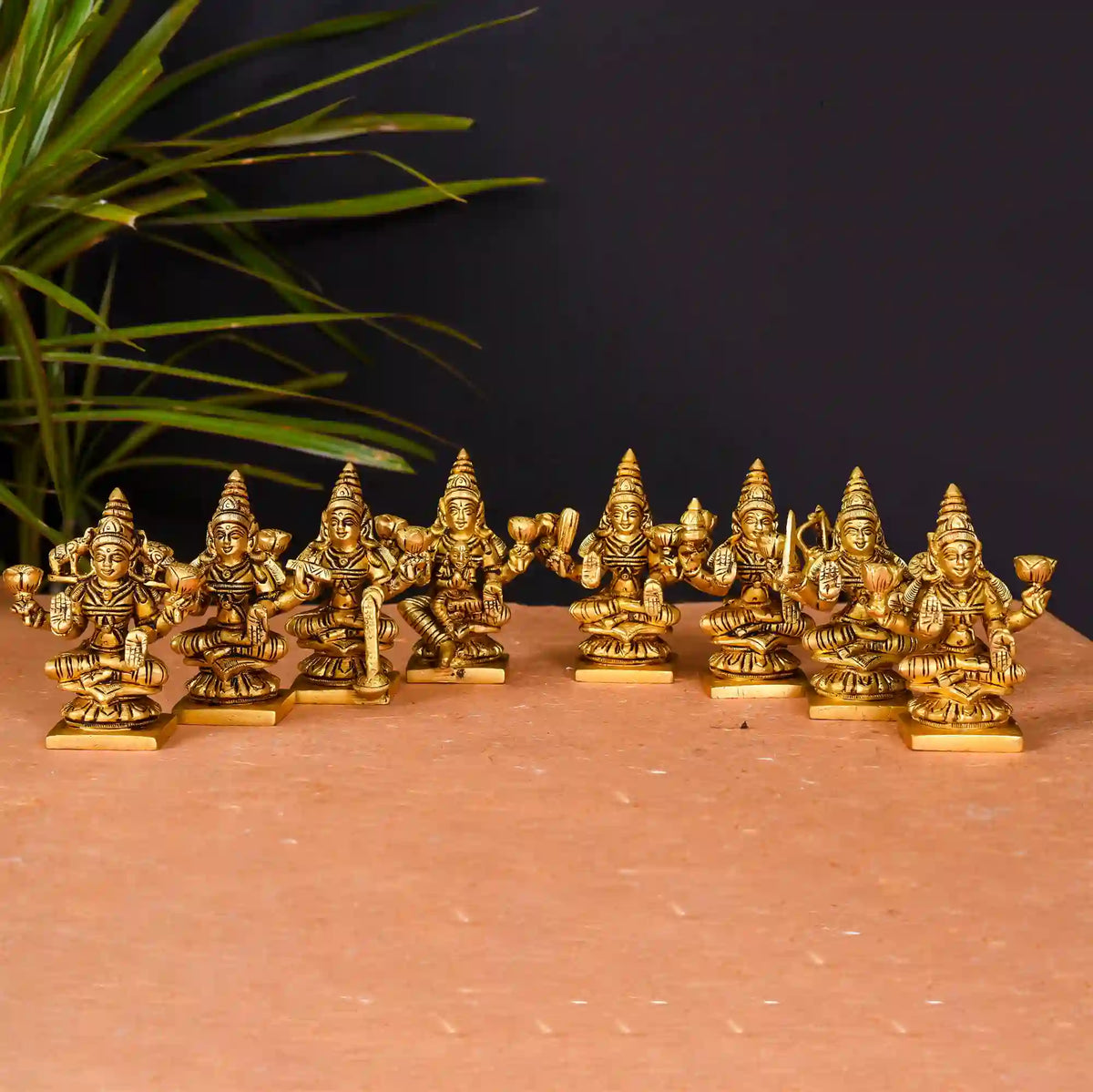 Brass Superfine Ashtalakshmi Set Vedansh Craft
