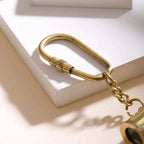 Brass Telescope Keychain With Box (2.5 Inch) Vedansh Craft