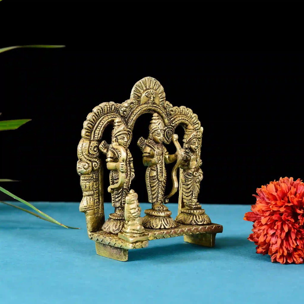 Brass Ram Darbar (5.5 Inch) Vedansh Craft