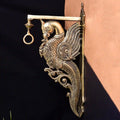 Brass Peacock Wall Mount Bracket Vedansh Craft