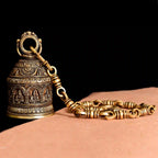 Brass Superfine Lakshmi Wall Hanging Temple Bell Vedansh Craft